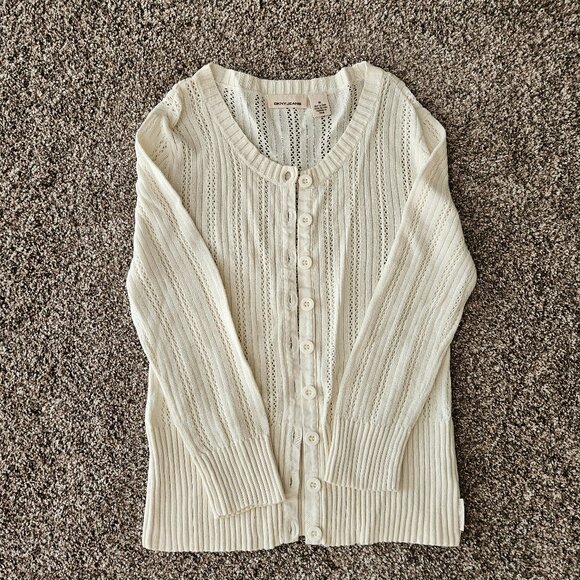 DKNY Lacy Knit Cardigan - Picture 11 of 11